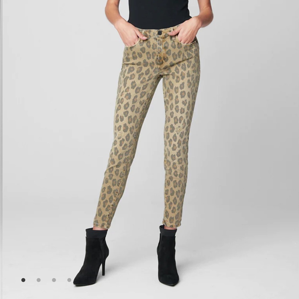Blank NYC the Bond Jean in jungle cat